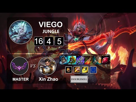 Jungle Viego vs Xin Zhao - LOL EUW Master Season 12 Patch 12.3