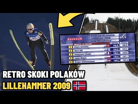 RETRO SKOKI POLAKÓW - LILLEHAMMER 🇳🇴 | HS138 | PUCHAR ŚWIATA | 06.12.2009