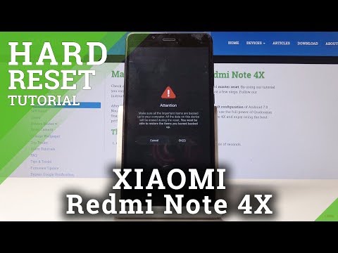 HARD RESET XIAOMI Redmi Note 4X - Erase All Content & Settings