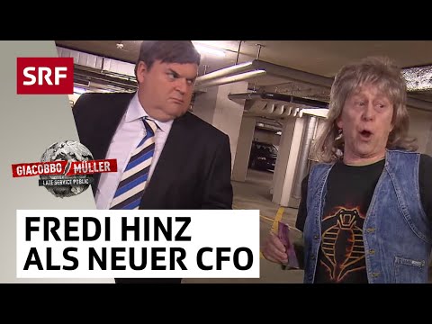 Fredi Hinz schon bald CFO | Giacobbo / Müller | Comedy | SRF