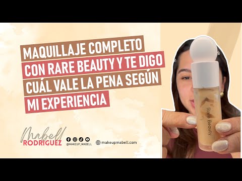 Maquillaje completo con Rare Beauty y te digo cuál vale la pena según mi experiencia 👀🥴