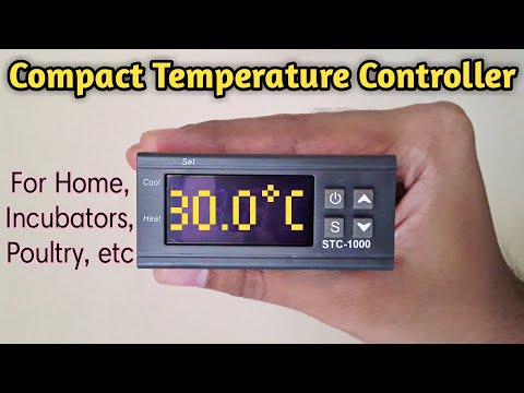 Temperature Controller With Thermostat Aquarium Sensor