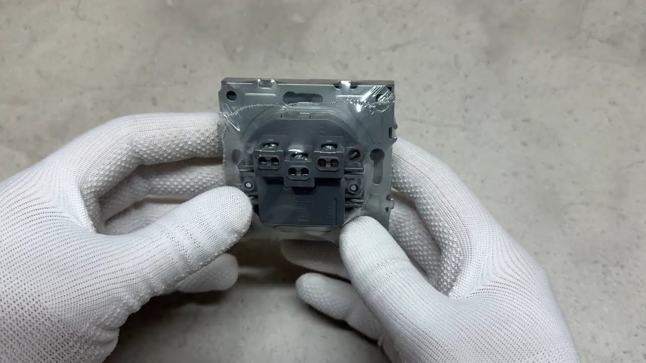 Вимикач 2-кл., механізм сірий 10А Soft EV112V-G ARDERO (без рамки) 80762