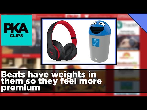 Beats have weights in them so they feel more premium - PKA Clip