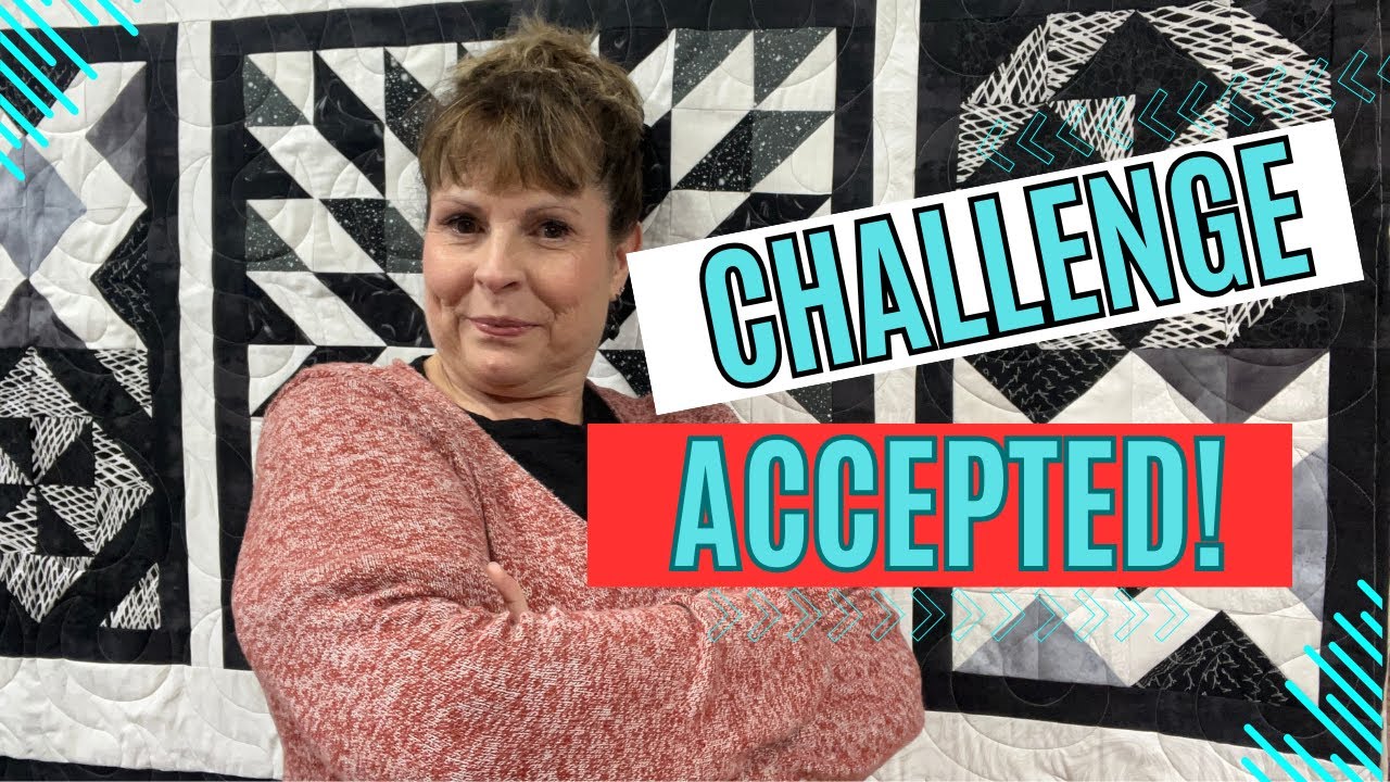 Quilting Half Square Triangle Challenge Quilt on Autopilot! ✈️