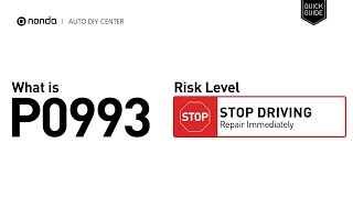 Interpretación dtc p0993