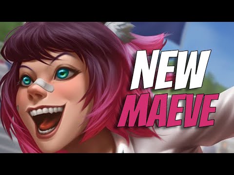 NEW MAEVE SKIN IS GREAT! Paladins "Maeve" Gameplay