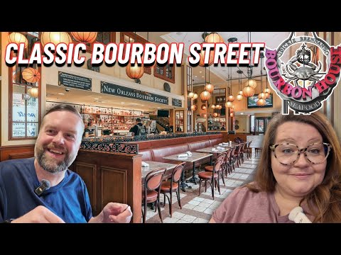 Dickie Brennan's Bourbon House Review: Best Seafood & Gumbo on Bourbon Street New Orleans!
