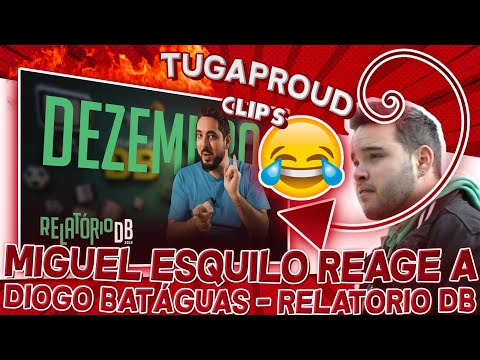 MIGUEL ESQUILO REAGE A RELATÓRIO DE DEZEMBRO 2020 - DIOGO BATÁGUAS