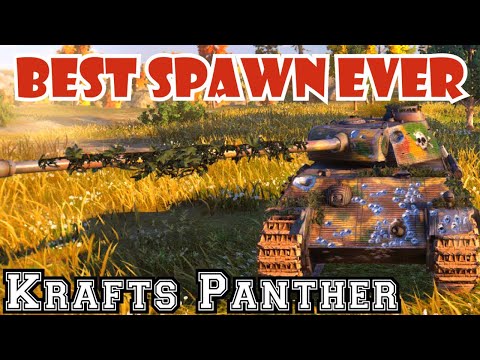 BEST SPAWN EVER || Krafts Panther || World of Tanks Console PS4 XBOX Mercenaries