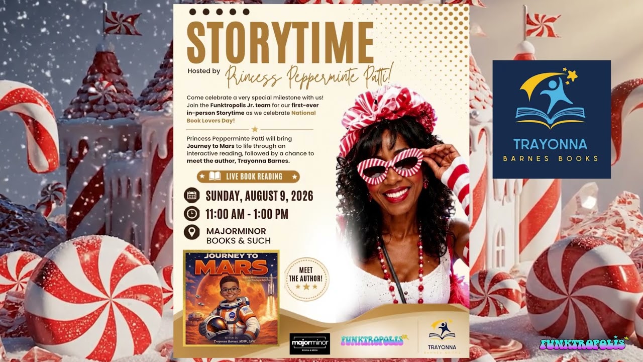 Story Time Pepperminte Patti Trayonna