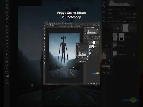 Neon Glow Effect Portrait Photoshop Tutorial