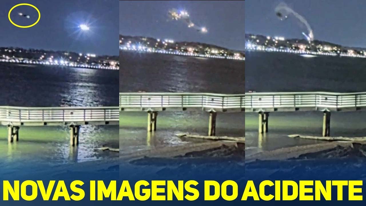 NOVAS IMAGENS DO ACIDENTE NOS ESTADOS UNIDOS