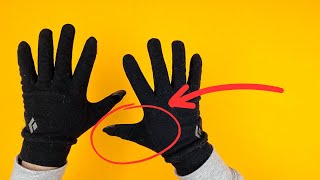 Keep Your Hands Warm and Agile with Black Diamond Lightweight Fleece Gloves #review