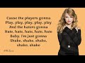 Shake It Off Taylor Swift Lyrics