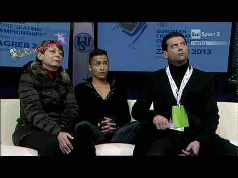 ISU ZAGREB 2013 -29/31- MEN SP - Florent AMODIO - 24.01.2013