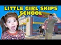 Little Girl Temper Tantrum Skips SCHOOL Runs Away To McDonalds Original