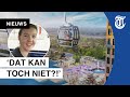 Kabelbaan boven snelweg Almere: ‘Is te gevaarlijk’