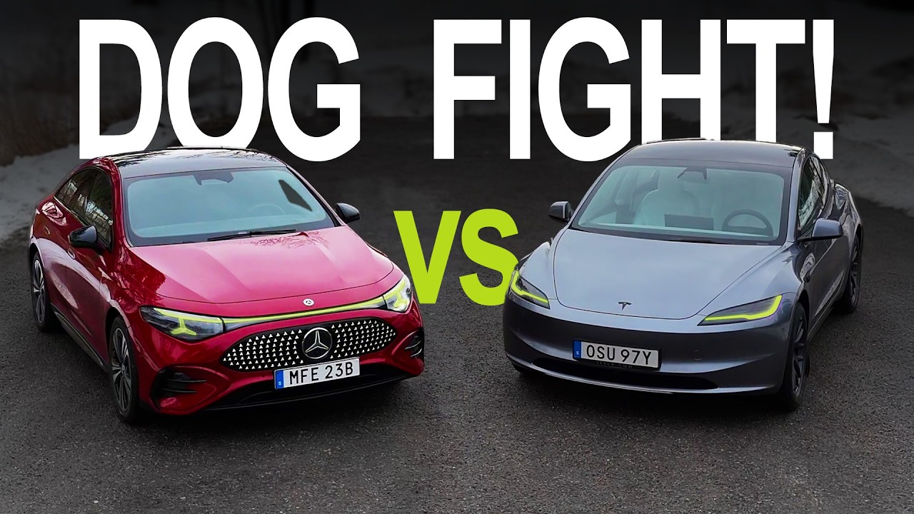 CLA vs Model 3: The Closest Match EVER | Real range, charging & Cabin Noise
