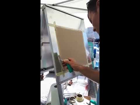 Dimostrazione applicazione prodotti La Calce del Brenta