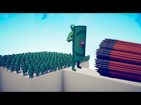 100x ZOMBIE SHIELD vs EVERY GOD - TABS | Totally Accurate Battle Simulator 2022