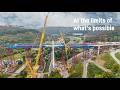 At the limits of what’s possible – LR 1700-1.0 and LTM 1650-8.1 in tandem lift mode │ Liebherr