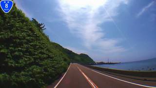 preview picture of video '青空の日本海沿い国道８号線ドライブ (新潟県糸魚川筒石～能生)'