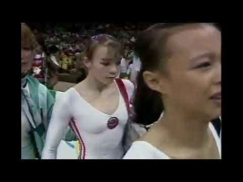 Svetlana Boginskaja (URS) - Olympics 1988 - Horse Vault Final