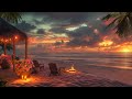 Catch The Sunset At Summer Beach Soothing Waves Sounds And Fire Pit To Relax Heal Chill