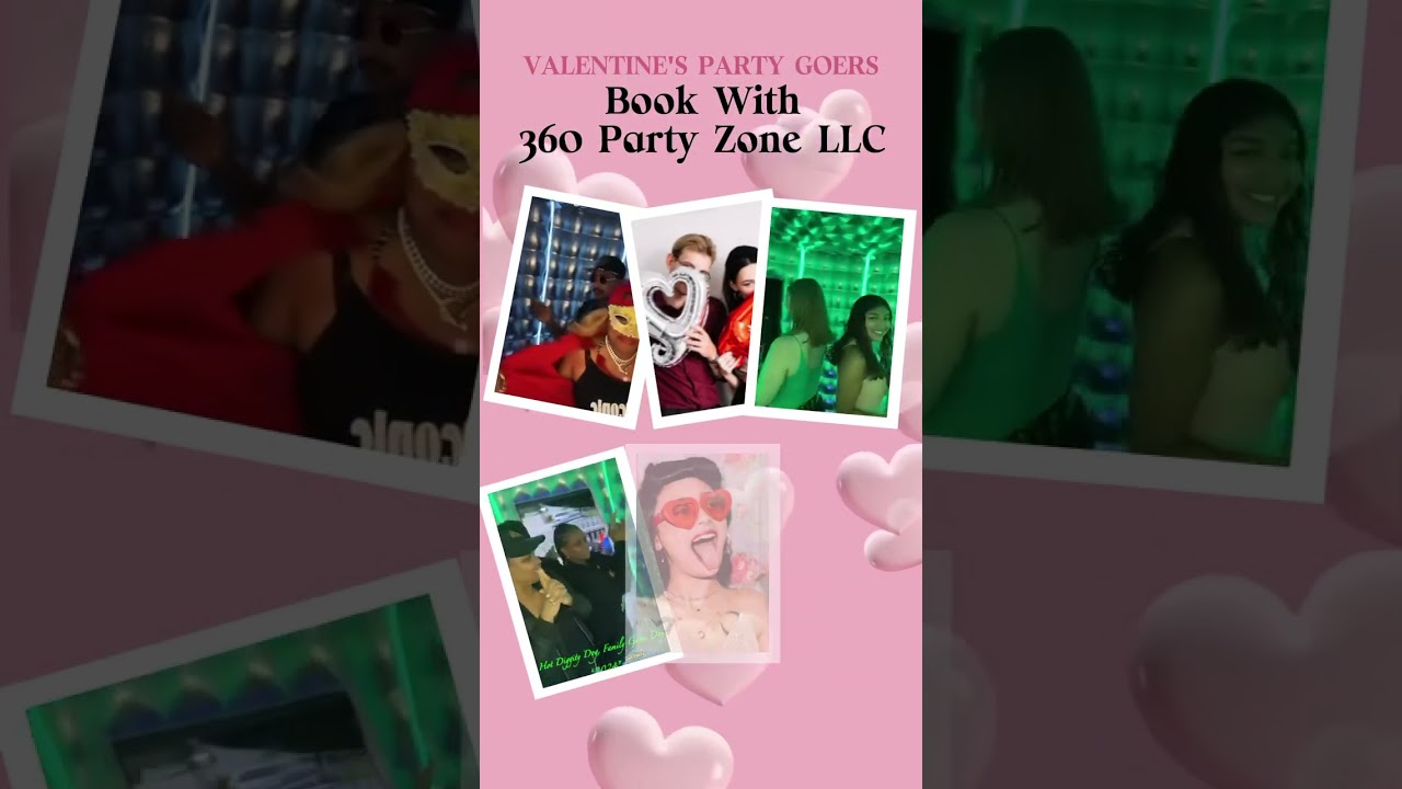 Promotional video thumbnail 1 for 360 Party Zone LLC