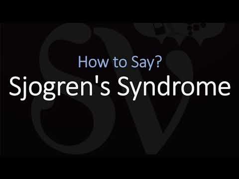 How to Pronounce Sjogren's Syndrome? (CORRECTLY)