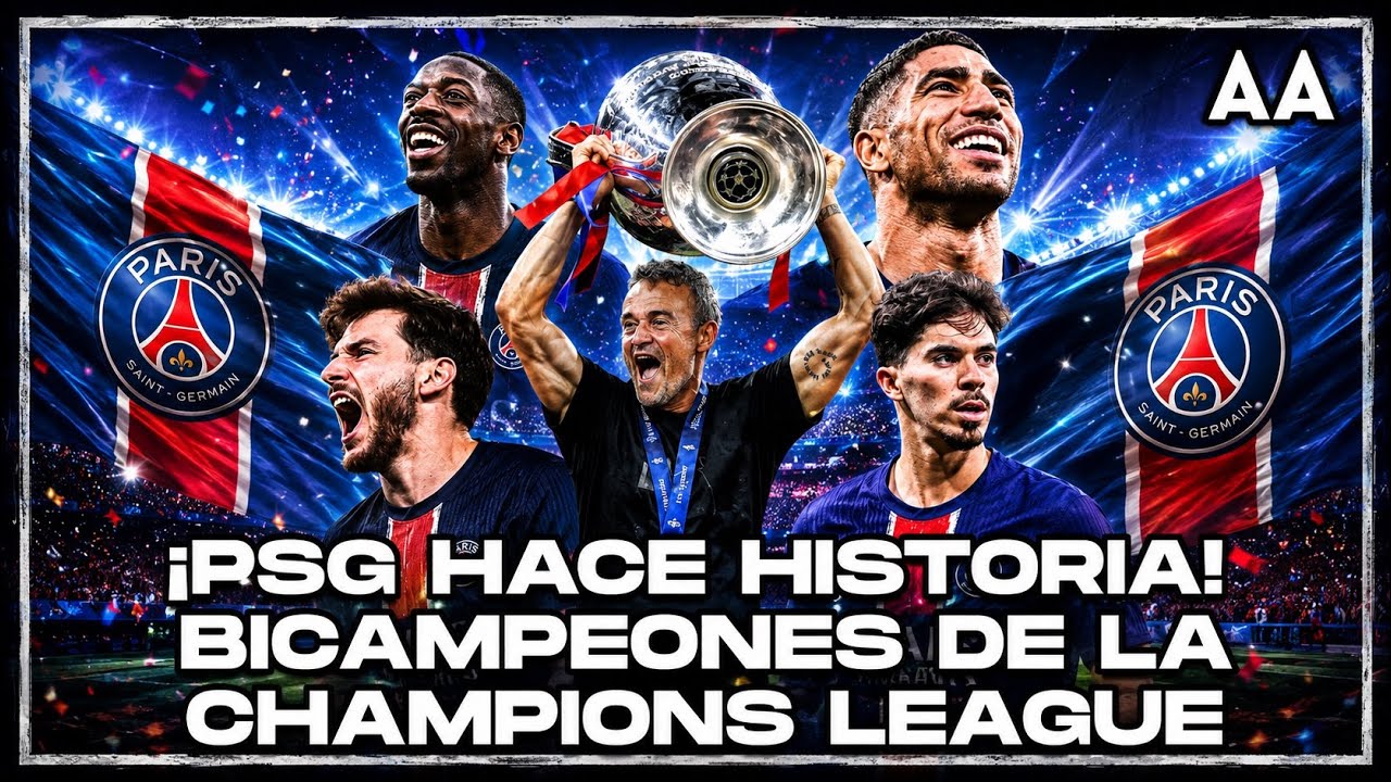 ¡EL PSG LO VOLVIÓ A HACER! BICAMPEÓN DE LA CHAMPIONS LEAGUE | Andrés Agulla