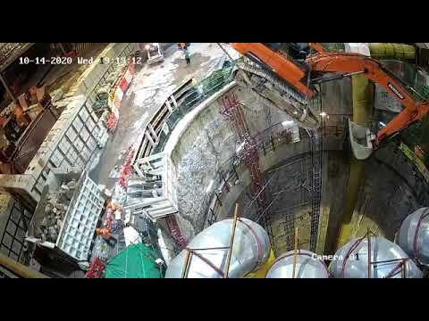Excavator Falls Down Shaft 2.