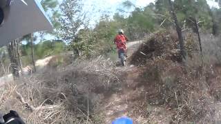 preview picture of video 'Gulf Breeze, FL Dirt Bikes on the side of hwy98 + trails'