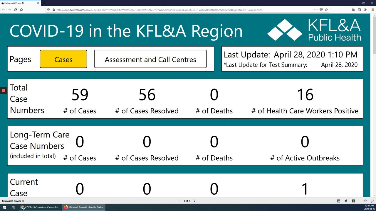 Automated scraping of Public Health Unit COVID-19 counts