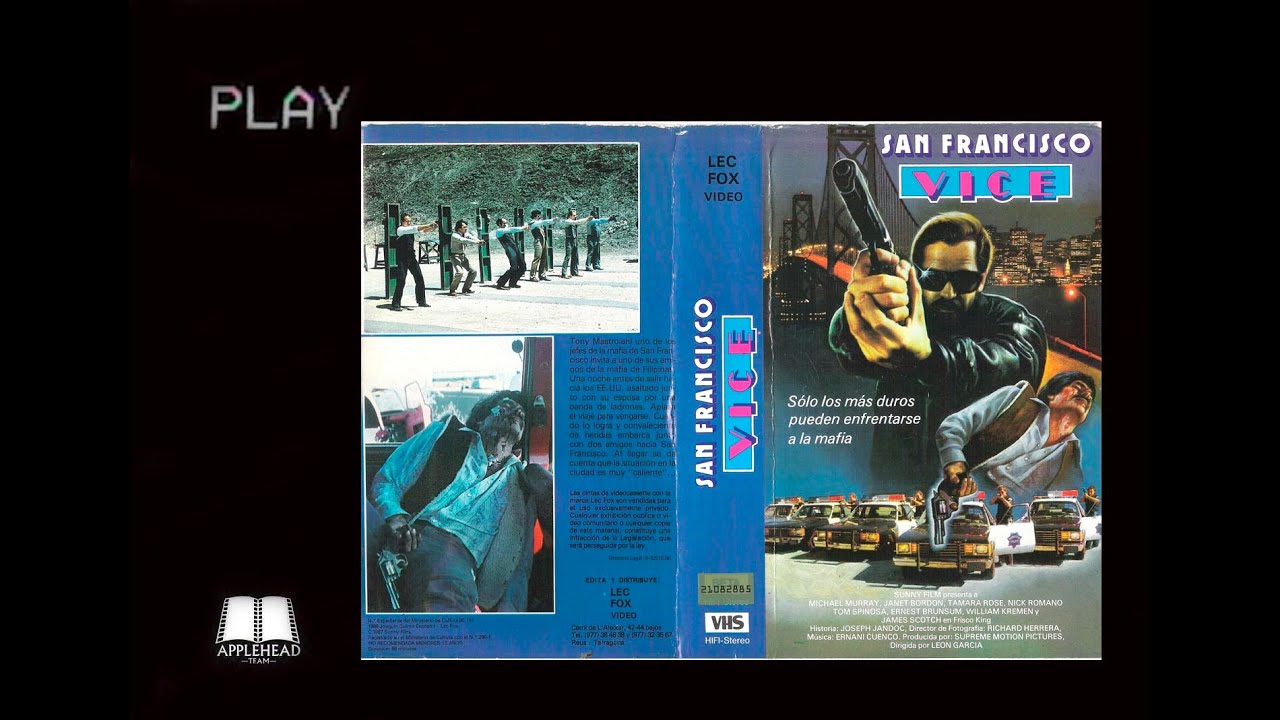 SAN FRANCISCO VICE  (VIDEOCLUB APPLEHEAD)