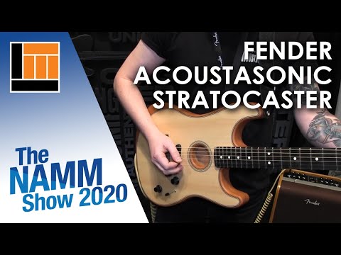 L&M @ NAMM 2020: Fender Acoustasonic Stratocaster