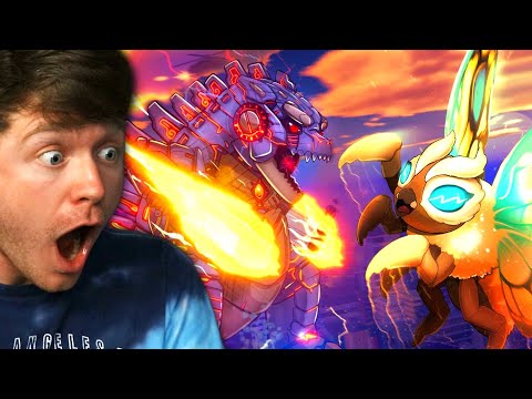 BABY MOTHRA vs BABY MECHA GODZILLA the FIGHT! (Reaction)