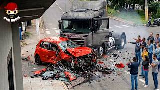 Incredible Moments Captured Before the Accident | Idiots in Cars #4