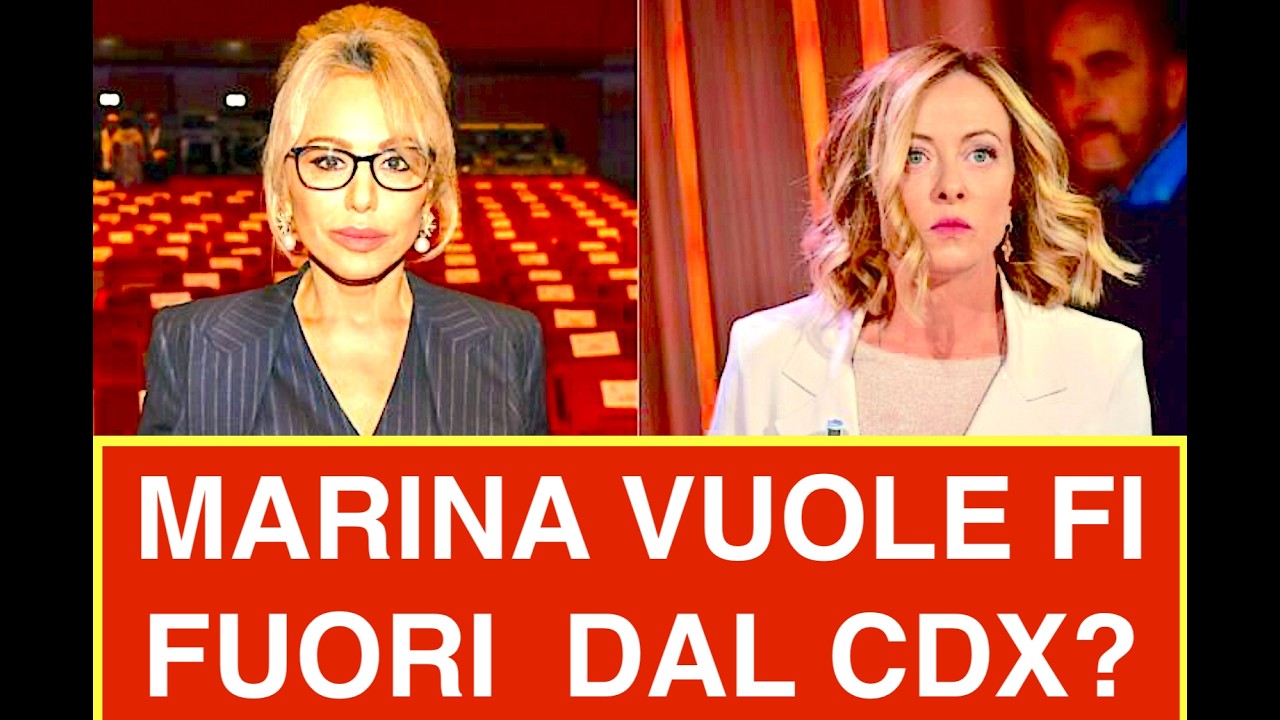 MARINA PRONTA PORTARE FI FUORI DAL CDX VERSO CALENDA E RENZI