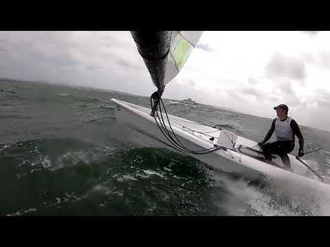RS Aero blast in gusts of 40 knots
