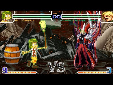 El Chavo vs Rugal ¡KOF2002!  #kof2002 #mugen #kof #thekingoffighters