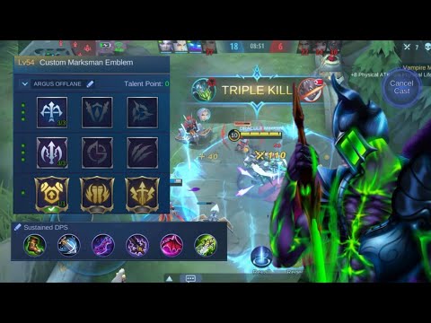 Argus user you must try This MM emblem set and Build.