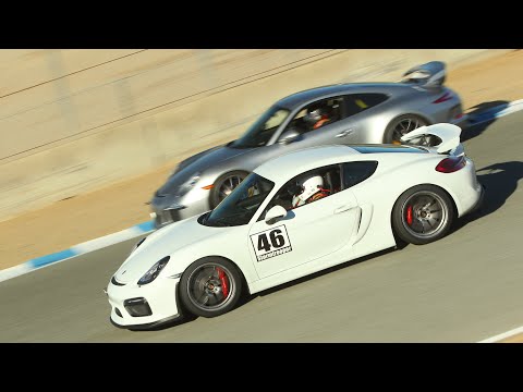 Porsche GT4 vs GT3 RS’s | Sonoma Raceway