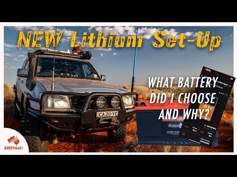 My new 4wd LiFePo4 Set-Up. What did I choose, Redarc Alpha 150