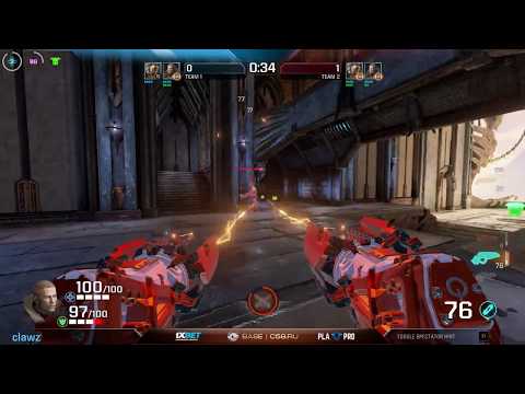 Cypher + Clawz vs. Raisy + Spart1e – Final, GO4QC August Qual #2 – Quake Champions