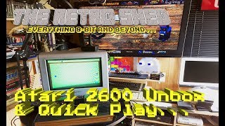 Atari 2600 Unboxing and Quick Play