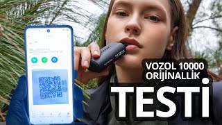 Vozol 10000 Puff Kutu Açılımı ve ORİJİNALLİK testi