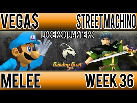 Geneva Smash 36 - Vega$ (Luigi) Vs. Street Machino (Marth) SSBM Losers Quarters