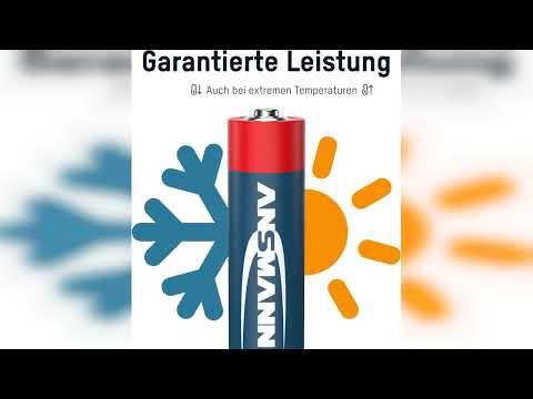 Rezension: ANSMANN Red Alkaline Batterie Mignon AA LR6 Longlife Alkalibatterie (4er Pack)